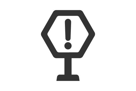 Alert Warning Board Icon Graphics