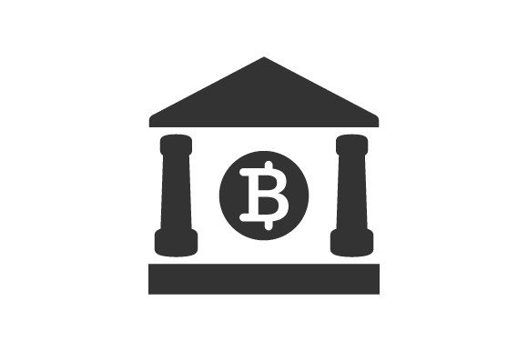 Bitcoin Finance Icon Graphics