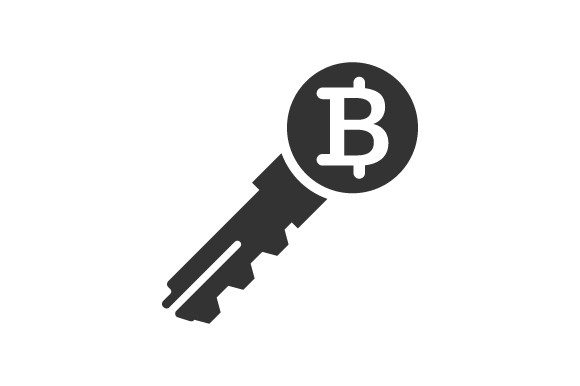 Bitcoin Key Icon
