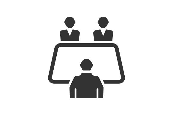 Business Meeting Icon: A Graphic Asset for Local Branding