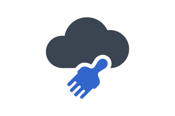 Cloud Cleanup Icon