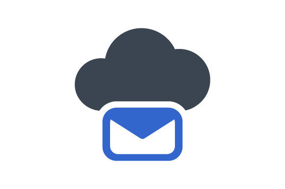 Cloud Massage Icon for Modern Branding