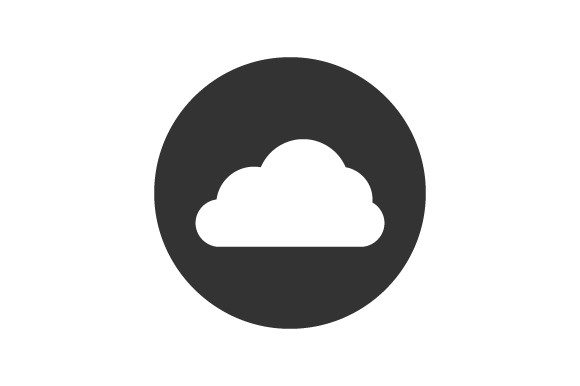 Cloud Storage Icon Enhances Digital Publishing