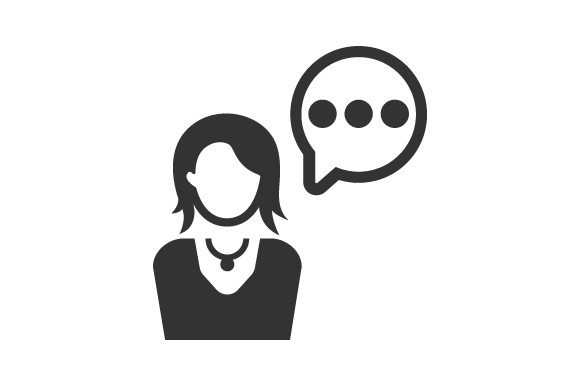 Customer Comment Icon Enhances Visual Storytelling