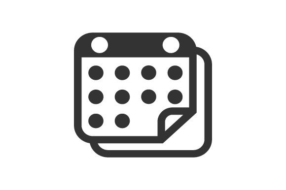 Event Schedule Icon for Modern Design