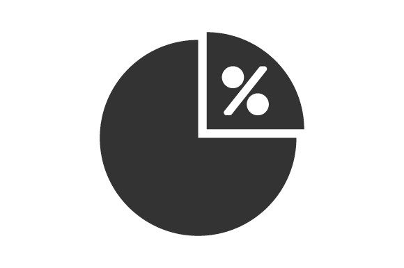 Financial Report Icon Enhances Editorial Design