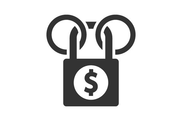 Financial Security Icon: A Powerful Graphic for Branding
