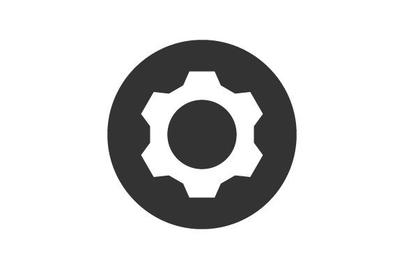 Gear, Settings Icon