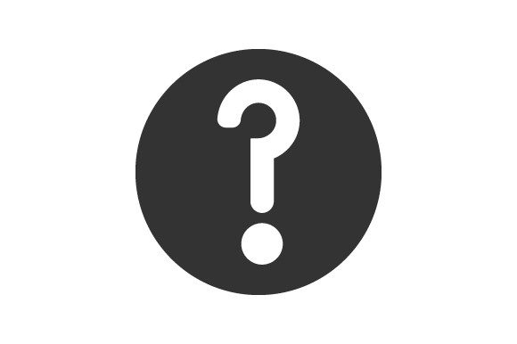 Help, Question Icon: A Graphic Design Asset for Modern Branding