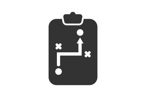 Planning, Strategy Icon: A Graphic Design Asset for Modern Content