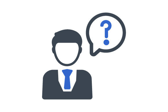 Question Support Icon: A Graphic Asset for Brand Clarity