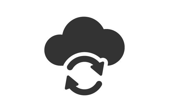Refresh Cloud Icon: A Modern Graphic Asset for Branding and Marketing