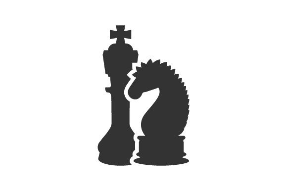Strategy, Chess Icon: A Graphic Design Asset for Modern Branding