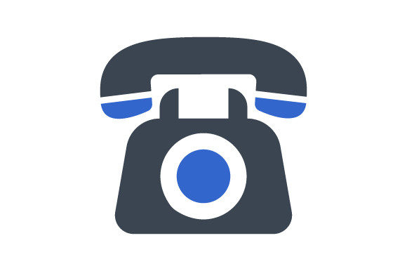 Telephone Icon for Modern Graphics