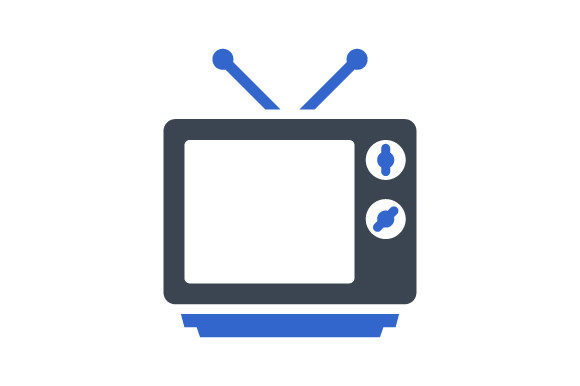 Television Icon Graphics for Modern Branding