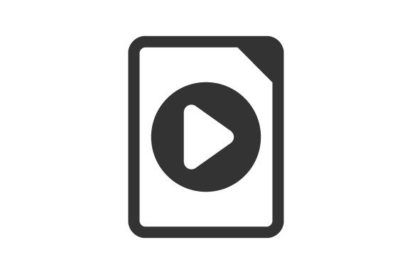 Video File Icon: A Modern Graphic Asset for Branding